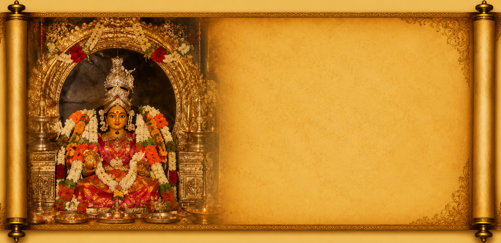 The Sacred Story of Sri Bhuvana Sundari Background